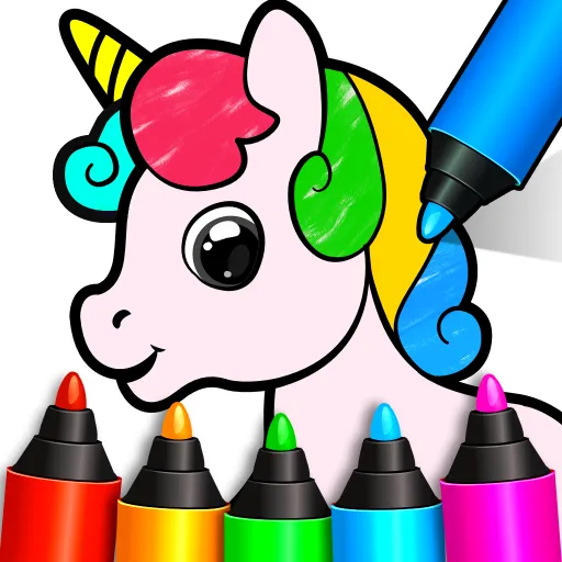 Game icon for Drawing Games: Draw & Color by RV AppStudios
